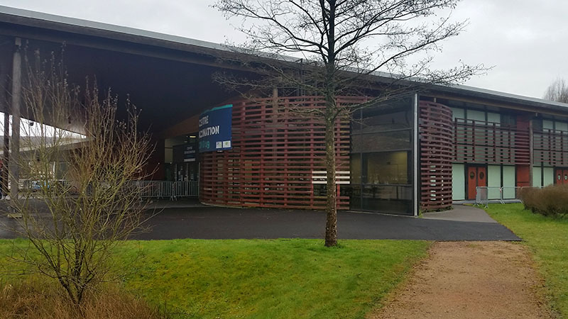 Le parc des Aulnes - Le centre de vaccination covid-19